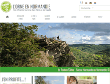 Tablet Screenshot of ornetourisme.com